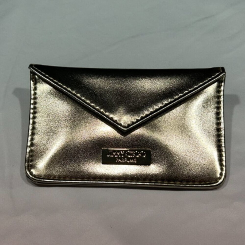 New (without tags) Gold Jimmy Choo PARFUM Coin Card Holder
